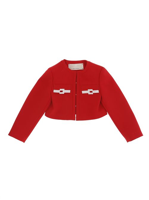 Giacca, bambina, logata. ELISABETTA FRANCHI | EFGC079 0 GA0223728